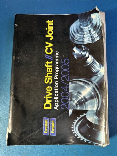 EUROSELLE / EUROGELENK ANTRIEBSWELLE GLEICHLAUFGELENK TEILEKATALOG 2004 2005