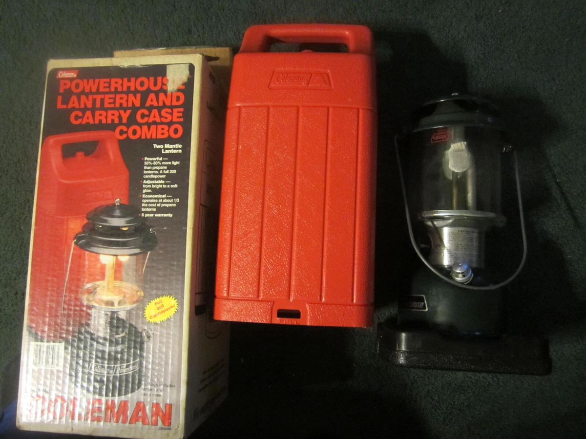 1 Coleman Powerhouse lantern 290A740 with box and plastic case