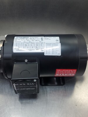 Marathon BLACK MAX V 56H17T5302E 1HP 5400RPM Induction Motor.                 1D