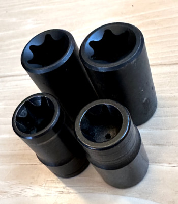 MATCO & Lisle Tools Inverted TORX 1/2'' DR IMPACT Socket Set Lot External Star