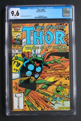 THOR #366 1st Full Size 6'6'' Superhero THOR-FROG 1986 Loki TV MCU Movie CGC 9.6