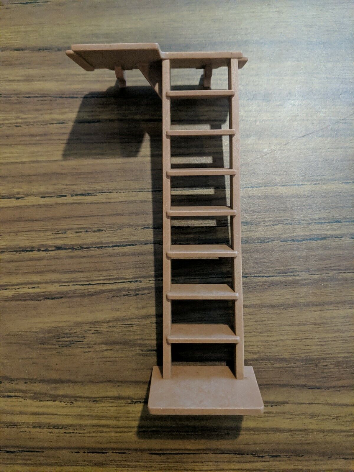 Playmobil Medieval Castle Brown Stairs Ladder with Platform on Top 3666 3667