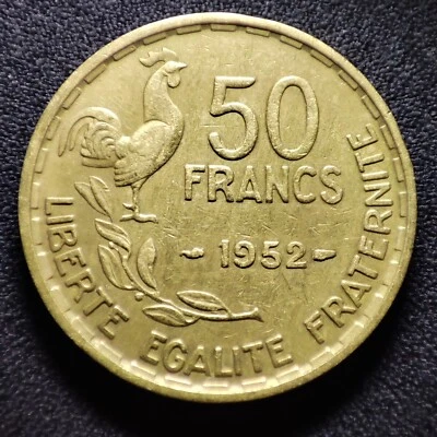 50 Francs - Guiraud - 1952       [S0033] - Photo 1/3