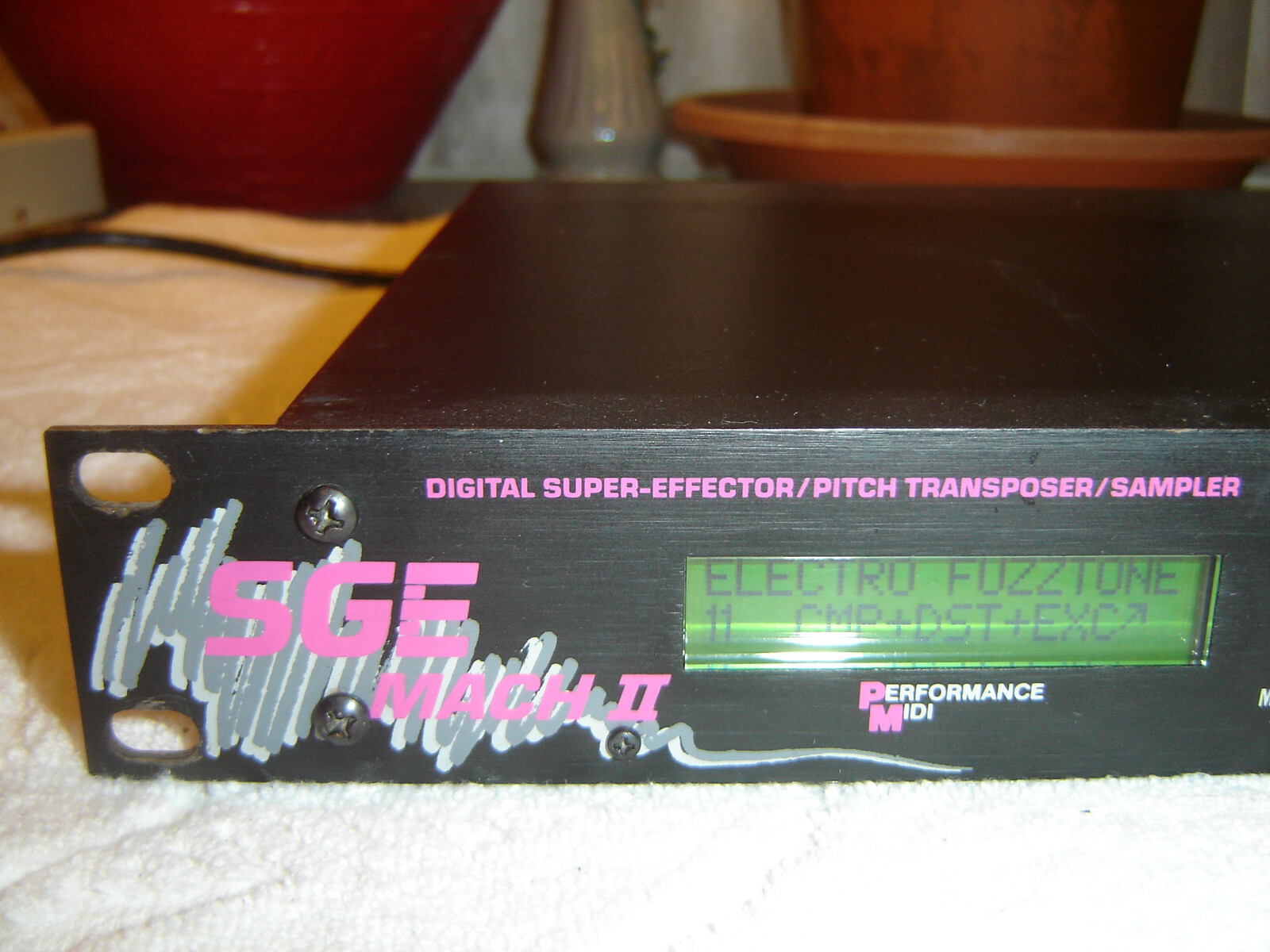 ART SGE Mach II Effector/Pitch Transposer/Sampler Rack eBay