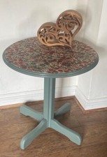Cottage Style Occasional Table Sage Green