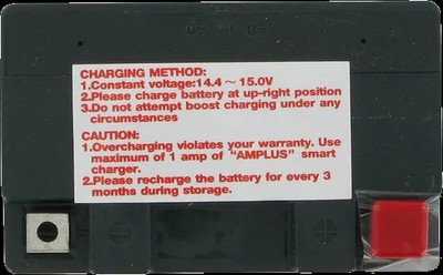 PU AGM Maintenance Free Battery YTZ7S Buell 1125R 09
