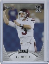 2021 Leaf Draft Rookie #12 K.J. Costello RC