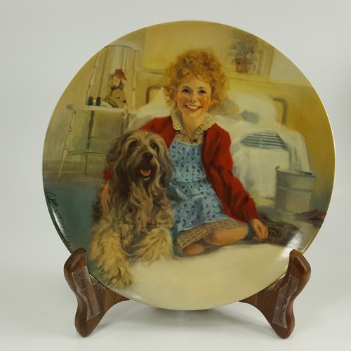 Piatto da collezione Knowles ANNIE AND SANDY di Annie ZNH3R - Foto 2 di 11