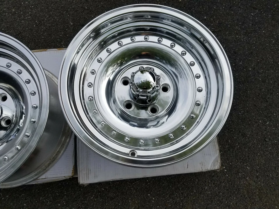 Новые из старых запасов ОБОДЫ КОЛЕС Summit Racing D Force II 15 X 7 4,75 ДЮЙМА С УЗОРОМ БОЛТОВ - Изображение 4 из 4