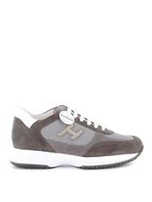 HOGAN - SNEAKERS NEW INTERACTIVE GRIGIO SCONTO 40%