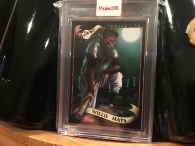 Topps Project 70 Willie Mays Artist Proof 45/51 Card # 176 by Alex Pardee!