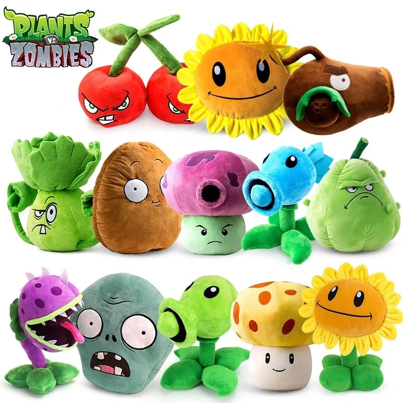 Set De Figuras De Peluche Pvz Blover Zombie Plant Con 50 Pegatinas Venta Internacional  Mkp 19797030