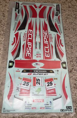 タミヤ ECLIPSE ADVAN SC430 ボディ&ステッカーセット【新品】 Tamiya 1/10 XB TT01 Eclipse Advan SC430 4WD RTR EP Car Kit w/ FM