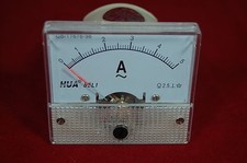 AC 5A Analog Ammeter Panel AMP Current Meter 85C1 0-5A AC directly connected