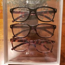 Nice Nine West Signature Set Of 3 PREMIUM READING GLASSES 2.50