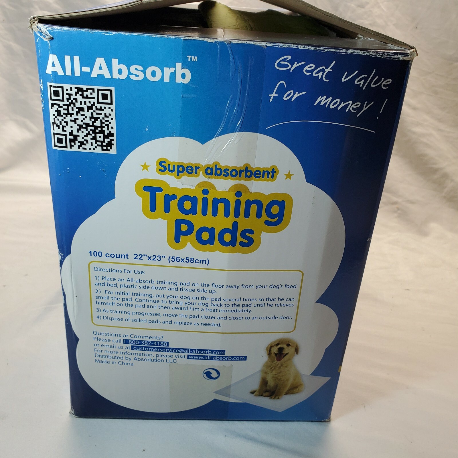 all absorb puppy pads