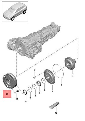 Genuine PORSCHE Macan 95B Flywheel 9A710531740 | eBay 