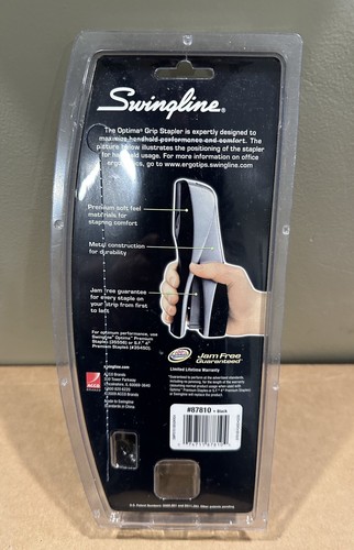 Swingline Optima Grip Hefter voller Streifen 25 Blatt staufrei (schwarz #87810) - Bild 4 von 4