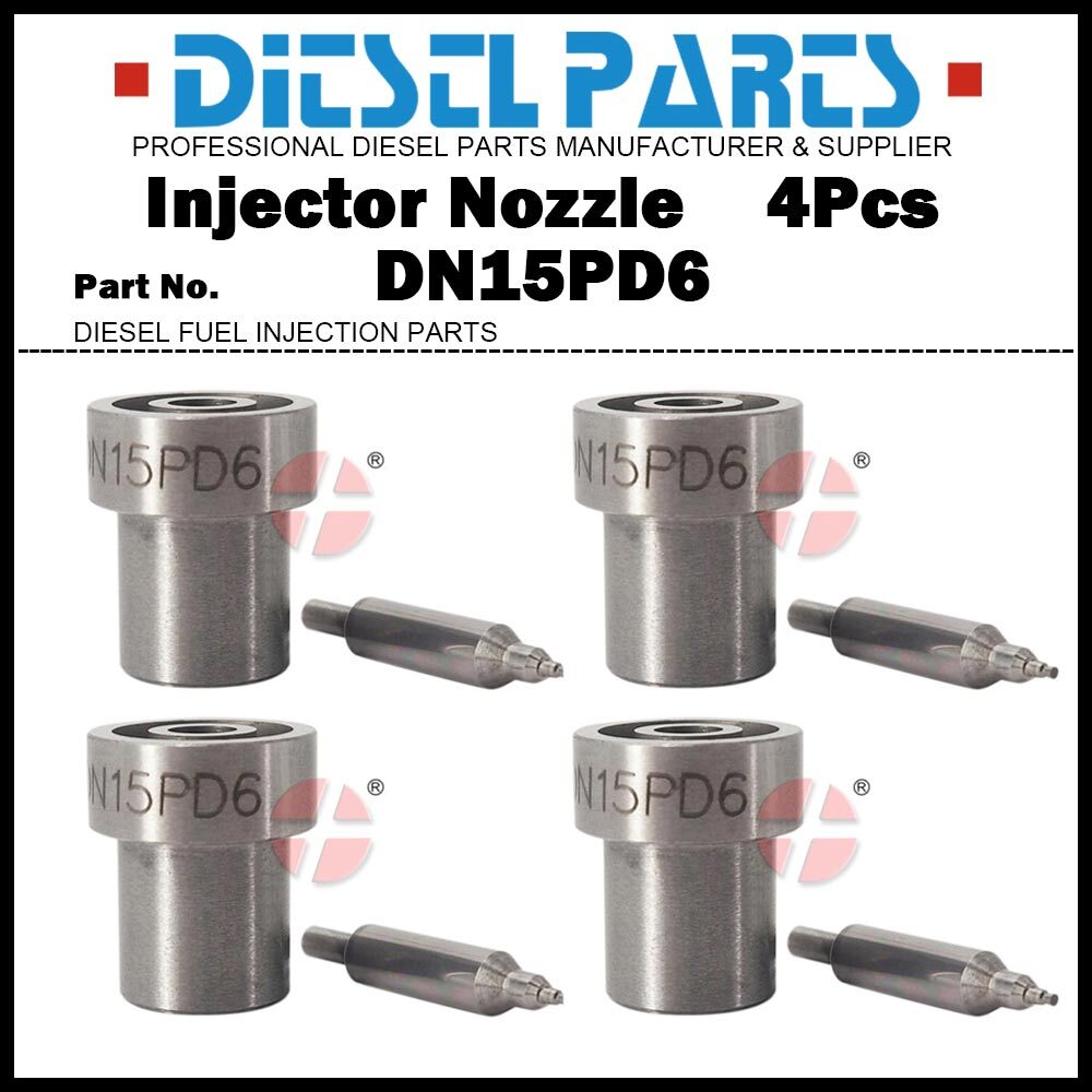 4x Injector Nozzle 093400-5060 DN15PD6 for Mitsubishi L2E L3E S3L