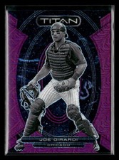 Joe Girardi #'d /50 - 2023 Panini Chronicles Titan Purple Mojo Refractor SP