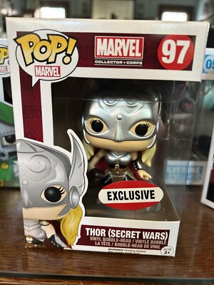 Funko Pop! Thor Secret Wars #97 Marvel Collector Corps Exclusive