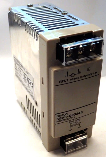 OMRON S8VS-09024S SWITCH MODE POWER SUPPLY 100-240VAC 2.3A 24VDC 3.75A, TESTED!