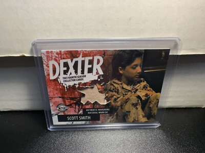 Scott Smith Dexter Season 4 wardrobe costume card #D4-C-SSP Breygent 2012