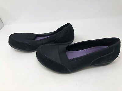 Black comfort loafers 419o 