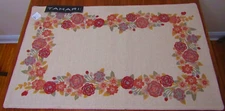 Tahari Home Scatter Rug 27"x45" Floral Pattern
