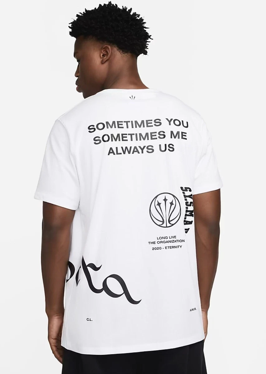NWT Nike x Drake NOCTA Basketball White Tee Men's Medium | eBay