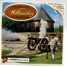 View-Master A813, Colonial Williamsburg Virginia, 3 Reel Set