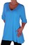 Womens-Fashion-3-4-Sleeve-V-Neck-Plain-Long-Casual-Plus-Size-Blouse-Tunic-Top