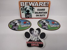 I love my Dalmatian Magnet lot (Use on vehicle, frig, locker, filecabinet)