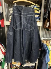 VTG GAT Rave Jeans Gypsies & Thieves Wide Leg 90s Y2K Grunge Cyber Massive 30x29