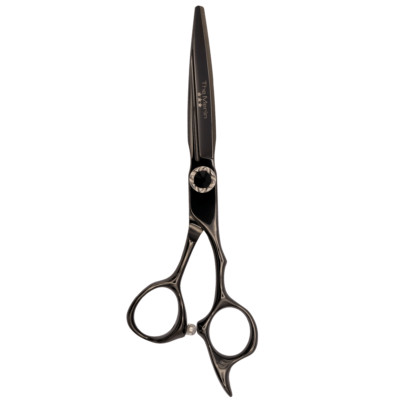 Matakki Merlin schwarz 6'' professionelle 440C Stahl Haarschneide Friseur Schere