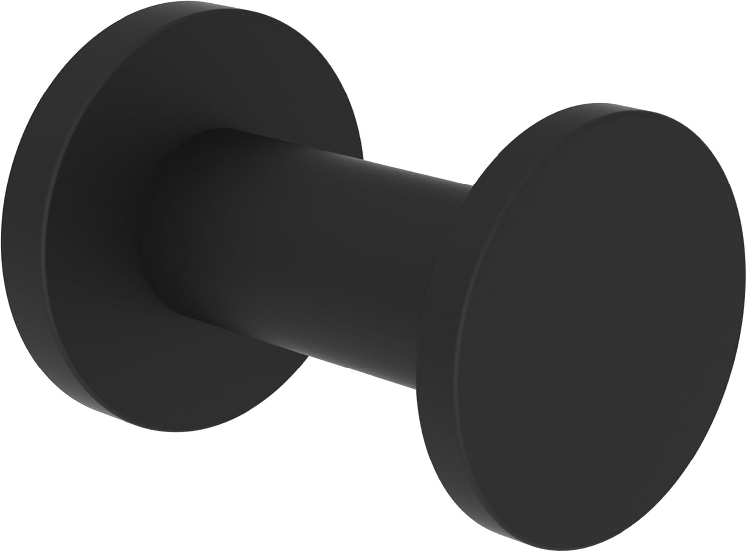 Matte Black 4610/MB Single Robe Hook - Stylish and Modern De
