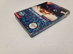 Raid On Bungeling Bay (Nintendo NES) Complete in Box CIB Poster Included