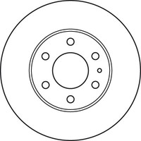 2Er Set Bremsscheiben TRW Automotive DF4987S Iveco 2996131 42558752 504121605