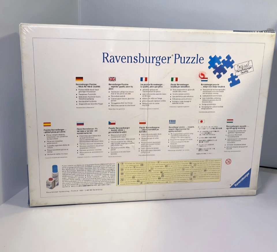 Vintage Ravensburger Puzzle Friends In High Places 1000 Pieces #157907 - Sealed - Image 3 of 4