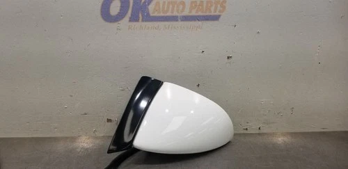 91 CHEVY CORVETTE C4 POWER EXTERIOR SIDE VIEW MIRROR LEFT DRIVER WHITE