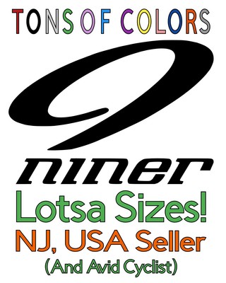 Niner Bikes Die Cut Vinyl Decal 4 Your Car etc MTB/Bicycle/Cycling/Mountain Bike