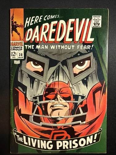 Daredevil #38 1968 Silver Age 1st Print Vintage Marvel Comics Fine/VF *A4