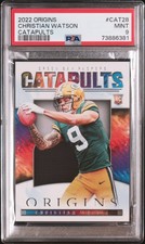 2022 PANINI ORIGINS CATAPULTS #CAT28 CHRISTIAN WATSON PSA 9