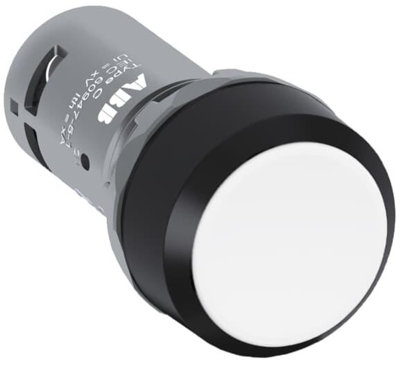 Pushbutton Monostable 22mm Concave 1Z White CP 1SFA619100R1015