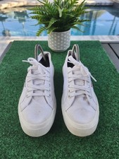 Superga Shoes Womens White 2750 Cotu Classic Canvas Low Top S000010 Size US 8.5