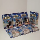 Vintage 2002 Star Wars Attack Of The Clones Lot of 7 Action Figures Sealed PA
