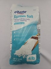 Equate Epsom Salt Magnesium Sulfate Multi Purpose 4 lbs