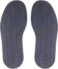 Shoe Bottom Full Sole Repair Replacement Anti-Slip Rubber, 4Mm Thickness 1 Pair 
