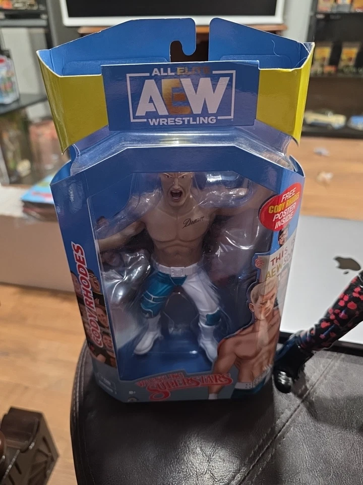 Jazwares LJN Young Bucks Loose & Boxed Cody Rhodes - Image 2 of 4