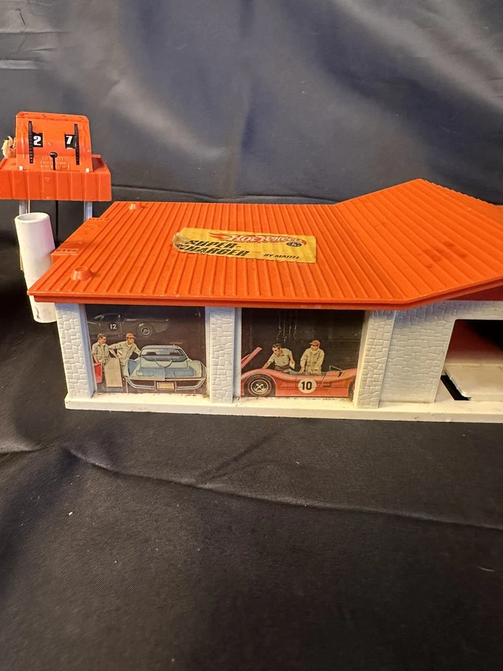 Mattel Hot Wheels Sizzlers Juice Machine Power Charger Hot Line Vintage 1969 - Image 4 of 4